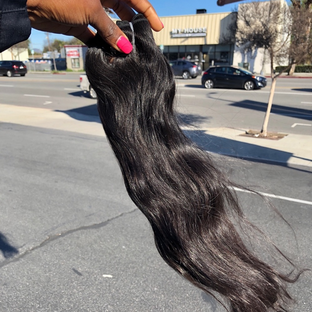 3 bundles of Raw Indian Hair 18”, 20”, 22”